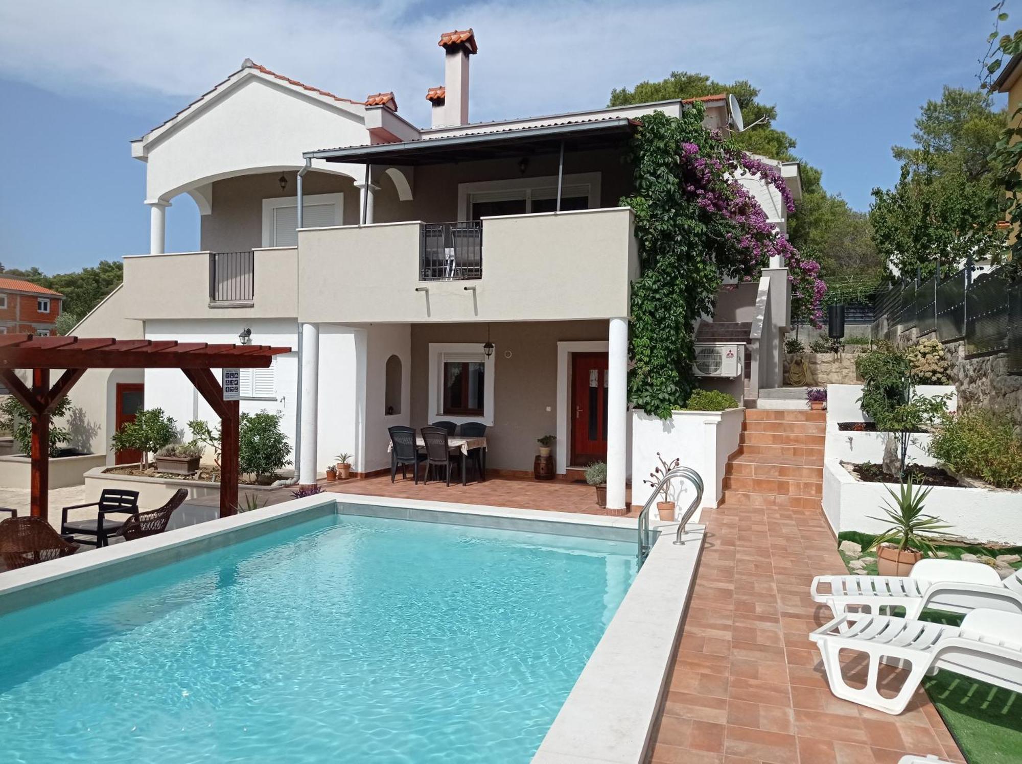 Villa Niko With Private Swimming Pool Zadar Exteriör bild
